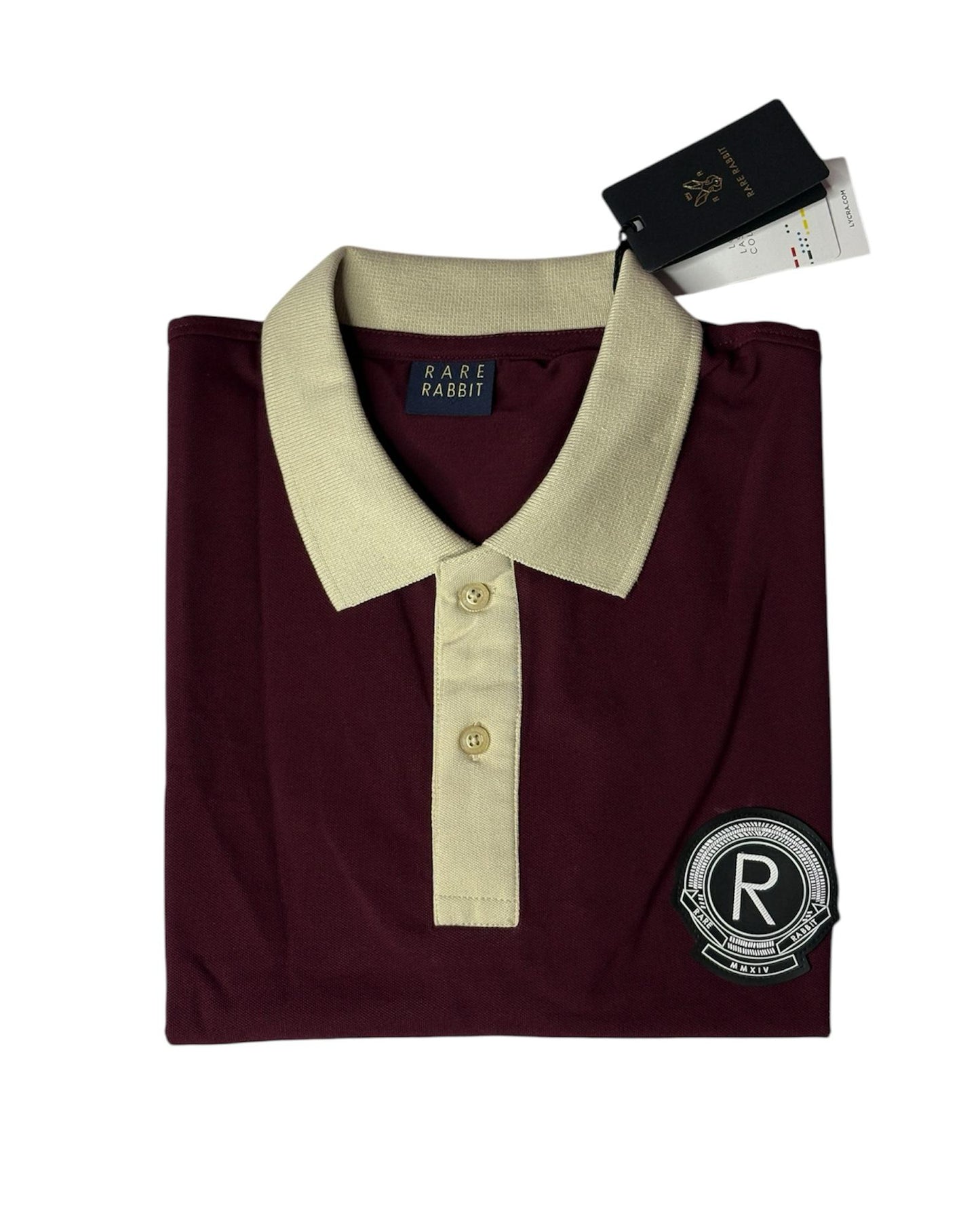 RA.RE RAB.BIT POLO T-SHIRT | MAROON