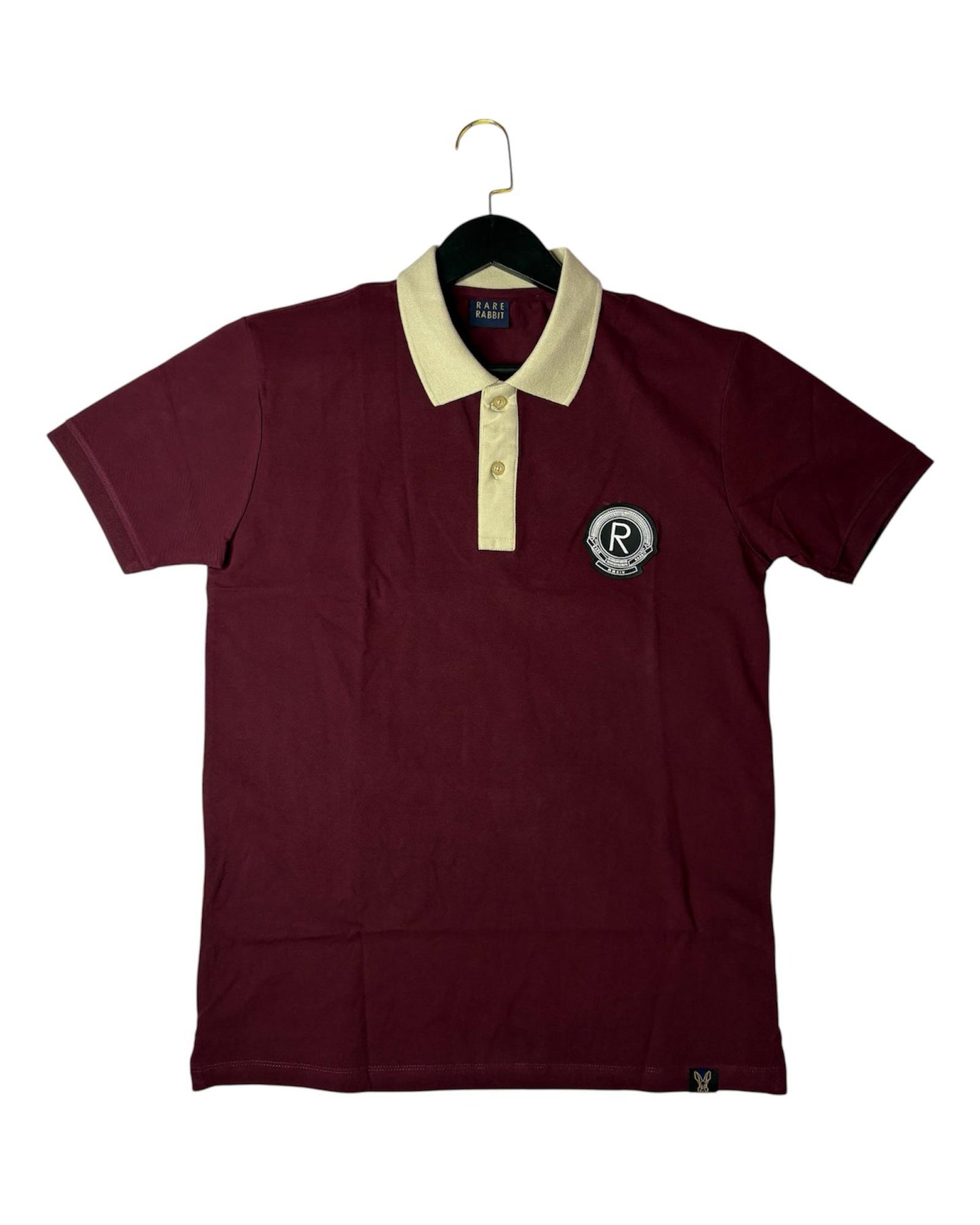 RA.RE RAB.BIT POLO T-SHIRT | MAROON