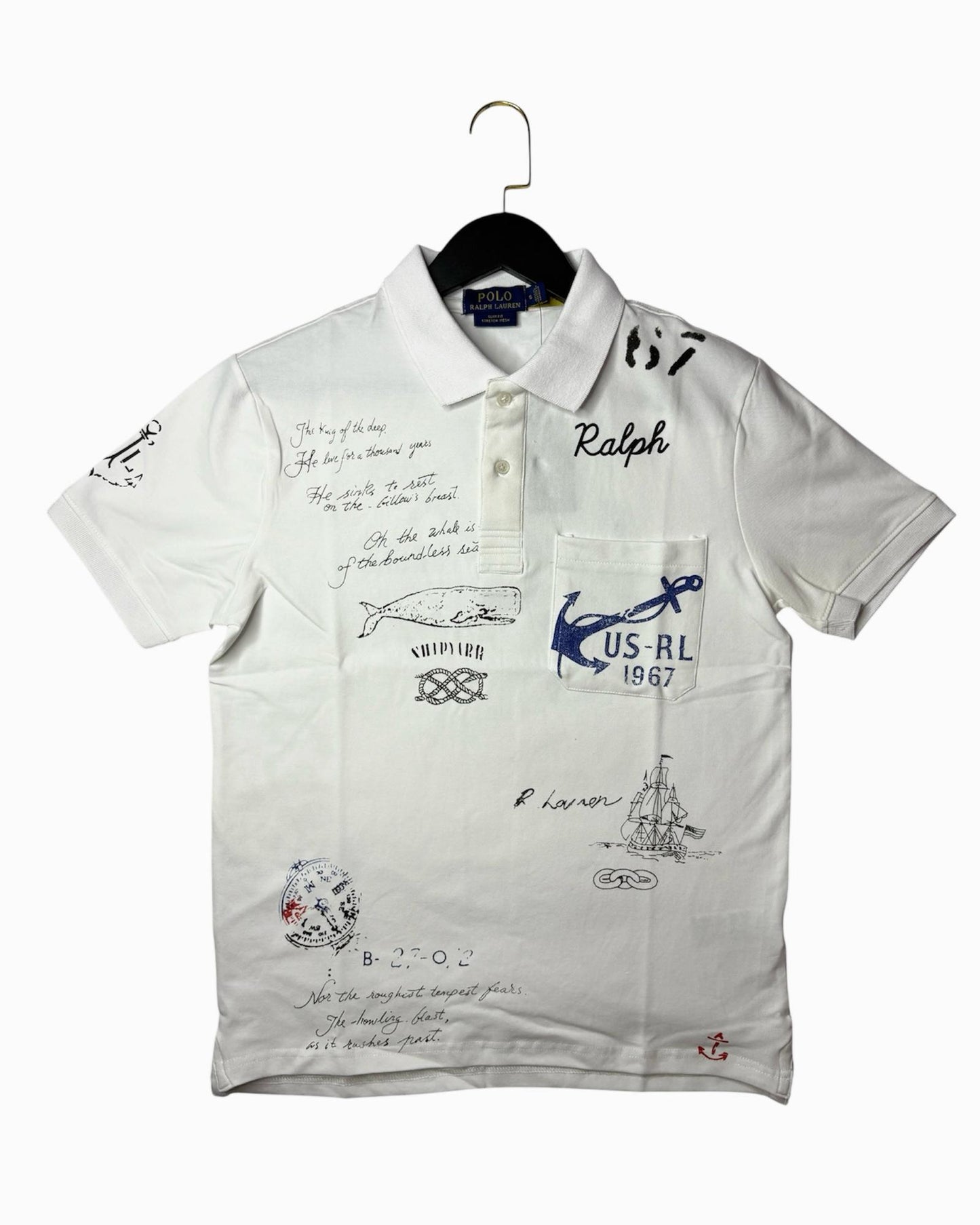 RAL.PH LAU.REN POLO T-SHIRT | WHITE