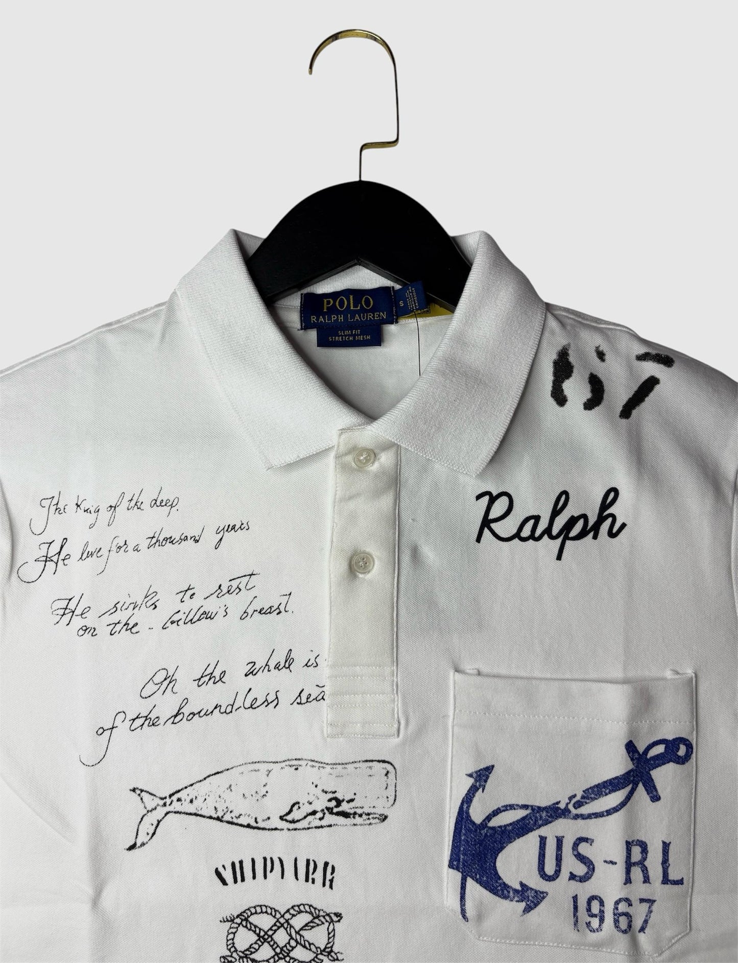 RAL.PH LAU.REN POLO T-SHIRT | WHITE