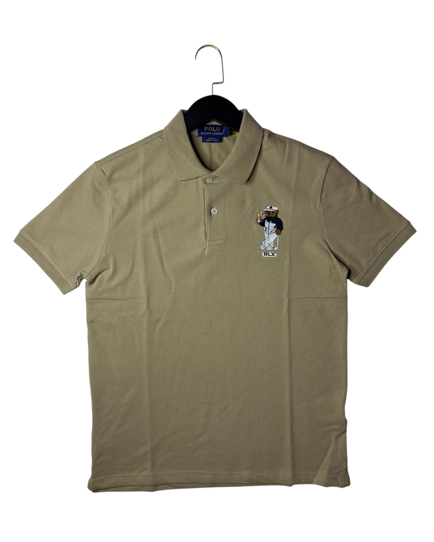 RAL.PH LAU.REN POLO T-SHIRT | BIEGE