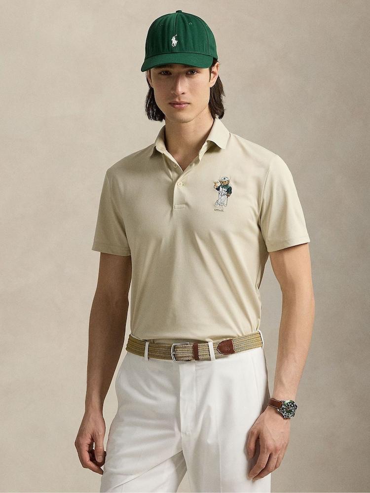 RAL.PH LAU.REN POLO T-SHIRT | BIEGE